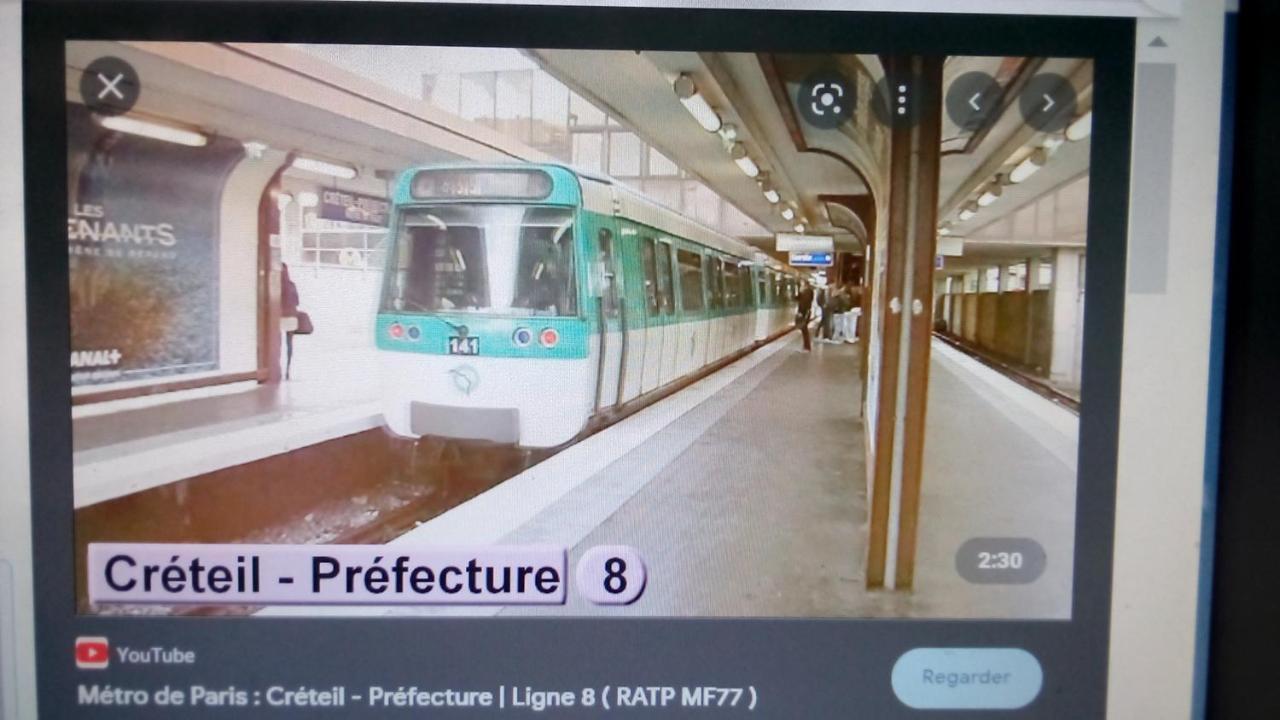 Vue Exceptionnelle Sur Le Lac Créteil Exterior foto