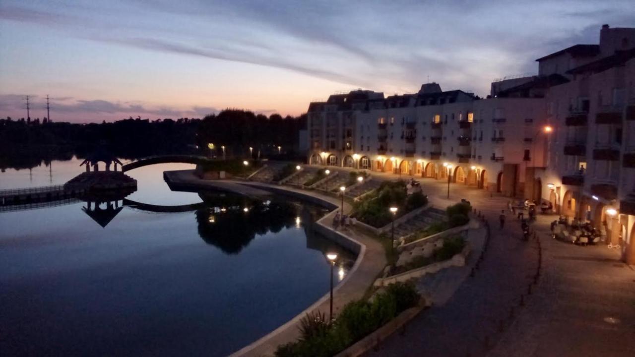 Vue Exceptionnelle Sur Le Lac Créteil Exterior foto